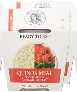 Cucina & Amore Quinoa Meal Spicy Jalapeno & Roasted Peppers - 7.9 OZ (Pack of 6) 7 81lMo30yZL