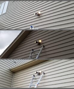 Heath/Zenith Heath Zenith HZ-5318-BZ Motion-Sensing Shielded Wide-Angle Twin Security Light, Bronze, Bulb Not Included 15 81lORdqRk4L