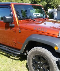 Rugged Ridge | Window Rain Deflectors | 11351.12 | Fits 2007-2018 Jeep Wrangler JKU 4-Door 35 81lT2B4sOL