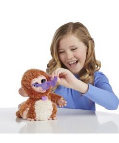 FurReal Friends Baby Cuddles My Giggly Monkey Pet Standard Packaging 8 81lUSD16fBL