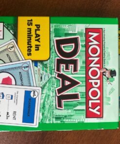 Hasbro Gaming Monopoly Deal Card Game, Quick-Playing Card Game for 2-5 Players, Game for Families and Kids, Ages 8 and Up, Christmas Stocking Stuffers (Amazon Exclusive) 34 81lVEvuBuL