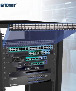 TRENDnet Cat6 Keystone Jack, 25-Pack Bundle, 90° Angle Termination, Compatible With Cat5, Cat5e, Cat6 Cabling, Color-Coded Labeling, Gold-Plated Contacts, Tool-less Design, White, TC-K25C6 20 81lVMx5ourL