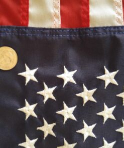 TAYLOR MADE PRODUCTS Sewn American Flag for Boats, 12" x 18", Marine-Grade Nylon, Fade Resistant, Brass Grommets, Embroidered Stars and Stripes, Flag only - 2020109194 33 81lWsUOqoeL