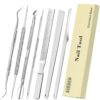 ZIZZON 7 Pcs Ingrown Toenail File and Lifters Set, Stainless Steel Ingrown Toenail Removal Kit, Manicure Treatment Under Nail Cleaner Pedicure Tools 7pcs 23 81lWzdXuwsL