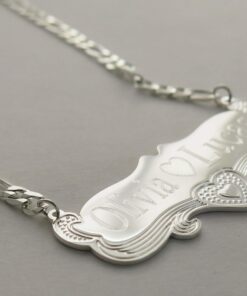 ProLuckis Handmade Personalized Name Jewelry Necklace 18k Gold Plated-Custom Made Any Name Style 5 14 81lXH9QG3cL