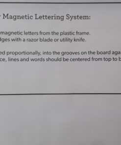 Quartet Characters for Magnetic Letter Boards, Helvetica Font, 1 Inch, 128 Characters per Set, White (M1) 128 Letters/Numbers/Symbols 19 81lZ0UqANJL