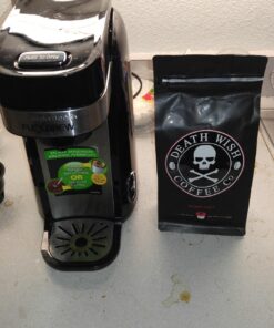 Death Wish Coffee, Dark Roast Single-Serve Coffee Pods, 10 Count 10 Count (Pack of 1) 49 81lZMuG8fBL