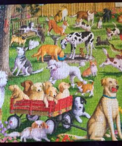 Ravensburger at The Dog Park Large Format 500 Piece Jigsaw Puzzle for Adults – Every Piece is Unique, Softclick Technology Means Pieces Fit Together Perfectly 24 81laQ4JaA7L