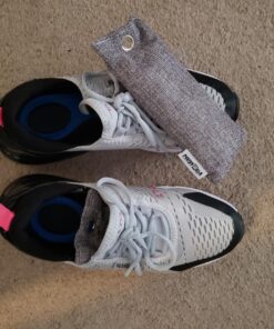 NEWBEA Bamboo Charcoal Air Purifying Bag 12 Pack 65g Each, Charcoal Bags Odor Absorber, Shoe Deodorizer, Activated Charcoal Odor Absorber for Shoes, Home, Closet, Pet 37 81laSlUGyNL