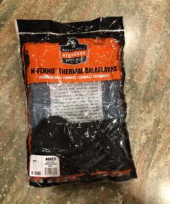 Ergodyne - 6823 Black Wind-Proof Hinged Balaclava Face Mask (16823) 52 81lakM6tIZL