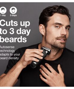 Braun Series 9 9330s Rechargeable Wet & Dry Men's Electric Shaver, Battery Powered 9330s Shaver 41 81lbPv8EIuL