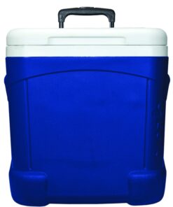 Alternative view of Igloo Ice Cube 60 Quart Roller Cooler , Ocean Blue