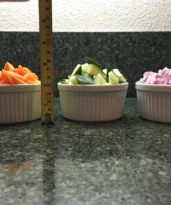 Norpro 8oz/240ml Porcelain Ramekins, Set of 4 32 81lcKydBlDL