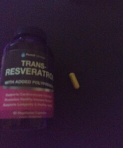 Resveratrol Supplement - Potent 1400mg Formula with Trans Resveratrol, Quercetin, Grape Seed, Green Tea, Acai and Red Wine Extract - 60 Veggie Capsules 13 81lcjP7ksyL