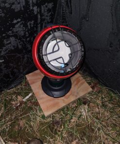 Mr. Heater F215100 MH4B Little Buddy 3800-BTU Indoor Safe Propane Heater With Portable|Low-Oxygen Safety Shutoff|Tip-Over Protection|Lightweight, Medium , Black/Red 53 81lfH2f3mhL