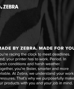 Zebra 4 x 6 in Thermal Transfer Paper Labels Z-Perform 1000D Permanent Adhesive Shipping Labels 0.75 in Core 12 rolls 10031661SP 13 81lfQTHb5KL 1