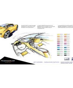 Prismacolor Premier Double-Ended Art Markers, Fine and Chisel Tip, 24 Pack 24 Count 29 81lfetn1srL