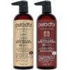 PURA D'OR Professional Grade Biotin Anti-Hair Thinning Shampoo & Conditioner, CLINICALLY TESTED Proven Results, 2X Concentrated DHT Blocker Thickening Products For Women & Men, Sulfate Free, 16oz x 2 4 81lfimtdQnL
