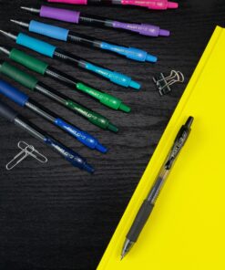 Pilot, G2 Premium Gel Roller Pens, Fine Point 0.7 mm, Navy Blue, Pack of 12 Navy Ink 15 81liab0d3kL