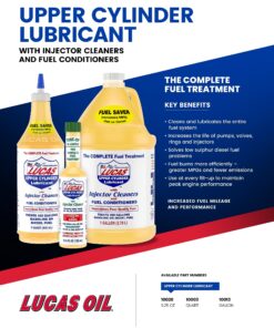 Lucas Oil 10013 Fuel Treatment - 1 Gallon 22 81lj2Vje3vL 1