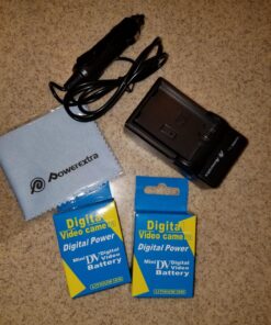 Powerextra EN-EL14 EN-EL14a 2 x Battery & Car Charger Compatible with Nikon D3100 D3200 D3300 D3400 D3500 D5100 D5200 D5300 D5500 D5600 P7000 P7100 P7200 P7700 P7800 DSLR Cameras 34 81lj7icPbFL