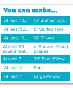 Fairfield PF-10 Fiber Fill, Each, White 22 81lk8XrB 5L