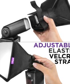 Flash Diffuser Light Softbox 6x5” by Altura Photo (Universal, Collapsible with Storage Pouch) for Canon, Yongnuo and Nikon Speedlight 6 x 5” 28 81llCFrxiPL