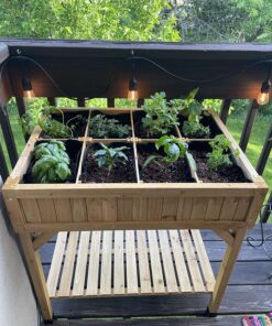 VegTrug 8 Pocket Herb Garden Brown 49 81llIS0PfZL