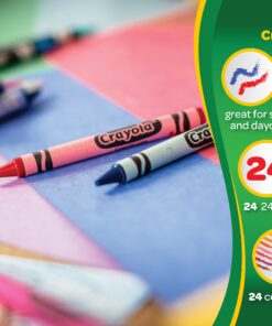 Alternative view of Crayola Crayons Bulk, 24 Crayon Packs with 24 Assorted Colors, School Supplies