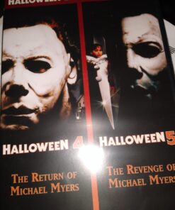 Halloween Double Feature: Halloween 4: The Return of Michael Myers / Halloween 5: The Revenge of Michael Myers DVD October 17, 2010 21 81llhawpJYL