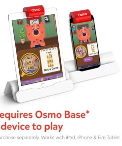 Osmo - Detective Agency - Ages 5-12 - Solve Global Mysteries - Educational Learning Games - STEM Toy - Gifts for Kids - Ages 5 6 7 8 9 10 11 12-For iPad, iPhone or Fire Tablet (Osmo Base Required) 17 81llk61gydL