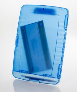 Officemate OIC Slim Clipboard Storage Box Blue 34 81lmTDcviaL