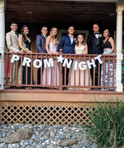 Glittered Prom Night Streamer Party Accessory (1 count) (1/Pkg) 11 81lmbz9bdEL