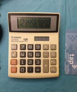 Canon LS-82Z Handheld Calculator, White 7 81lnWfXS3kL