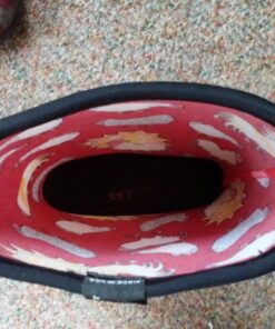 Sloggers Waterproof Garden Rain Boots for Women - Cute Mid-Calf Mud & Muck Boots with Premium Comfort Support Insole, (Chickens Barn Red), (Size 10) 29 81loBh23gsL