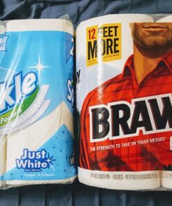 Brawny Paper Towels, 16 XL Rolls, Pick-A-Size, White, 16 = 32 Regular Rolls 8 Rolls (Pack of 2) 39 81lpQRBOeyL