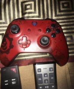 Xbox Wireless Controller – Gears of War 4 Crimson Omen Limited Edition Crimson Omen LE 37 81lpcXmrWWL