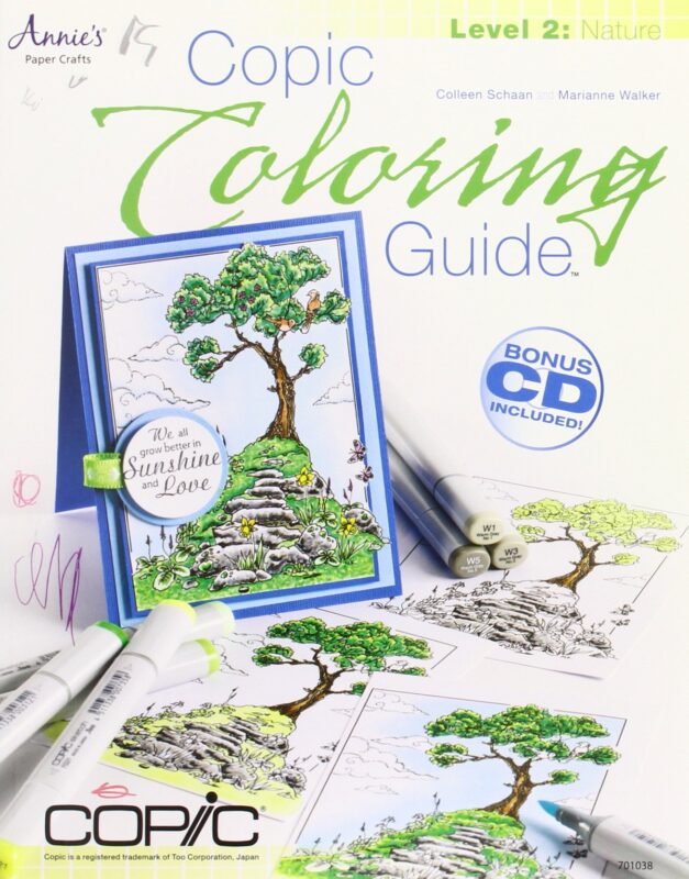 Catalog 3 Copic Coloring Guide Level 2: Nature Paperback