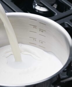 KitchenAid 5-Ply Clad Stainless Steel Cookware Pots and Pans Set, 10 Piece, Polished Stainless 27 81lqnS7k57L