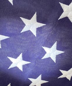 HEAVY-DUTY American Flag 3x5' -100% Made in the USA- Durable, Long Lasting, Polyester Fabric - Embroidered Stars, Sewn Stripes, 4 Rows of Lock Stitching on the Fly End, High Wind Usage-All Star Flags 23 81lqz7ZuqyL