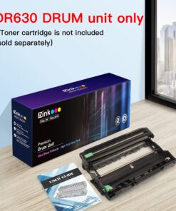 E-Z Ink (TM Compatible Drum Unit (Not Toner) Replacement for Brother DR630 DR 630 Compatible with HL-L2300D HL-L2320D HL-L2340DW HL-L2360DW HL-L2380DW MFC-L2740DW MFC-L2700DW DCP-L2540DW (1 Pack) 13 81lrmoVQ9FL 1