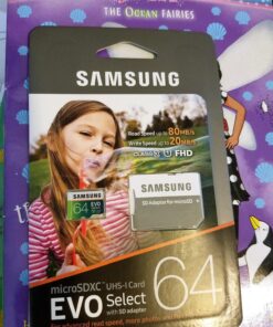 Samsung 64GB 80MB/s EVO Select Micro SDXC Memory Card (MB-ME64DA/AM) 23 81ltQLsF8sL