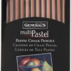 General Pencil 4400-12A General's Pastel Chalk Pencils, 12 Colors, Multicolor, 7 x 1/4 x 1/4 in 14 81lvDe259EL
