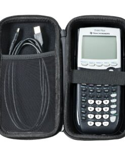 Caseling for Graphing Calculator Hard Carrying Travel Storage Case Bag - Black 30 81lvNZ2h5SL