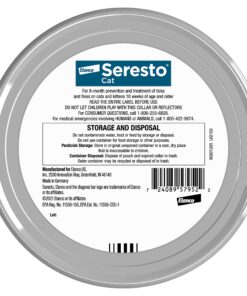 Alternative view of Seresto Cat Vet-Recommended Flea & Tick Treatment & Prevention Collar for Cats | 8 Months Protection 1 Pack Cat Only