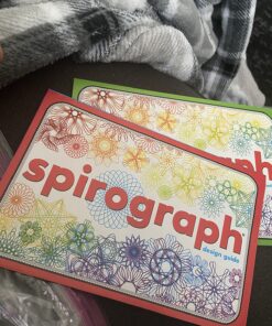 Spirograph — Deluxe Set — Spiral Art Drawing Kit — The Classic Way to Make Countless Amazing Designs — For Kids Ages 8+ 34 81lw6ebQH0L