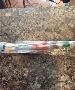 Totes Signature Clear Bubble, Rain & Windproof Umbrella - Perfect for Weddings, Travel and Outdoor Events - Curved Handle with Deluxe Finish, in Transparent or Colorful Design Options Regular Dots 25 81lwOzKYJ8L