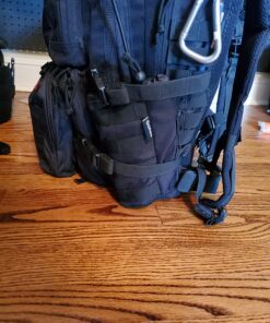 Gonex Tactical MOLLE Water Bottle Pouch, Drawstring Open Top & Mesh Bottom Travel Water Bottle Bag Hydration Carrier Black 39 81lwpS5RupL 1