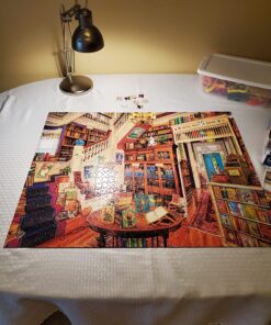 White Mountain Puzzles Readers Paradise - 1000 Piece Jigsaw Puzzle 32 81lwr7PA7KL