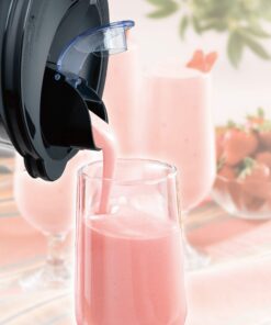 Hamilton Beach Wave Crusher Blender For Shakes and Smoothies With 40 Oz Glass Jar and 14 Functions, Ice Sabre Blades & 700 Watts for Consistently Smooth Results, Black & Stainless Steel (54220) 17 81lxQ9GTPIL 4